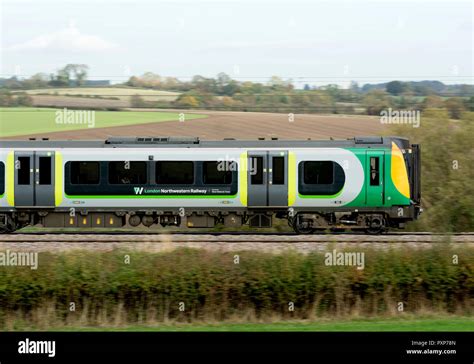 London Northwestern Railway Class 350 Electric Train Side View At