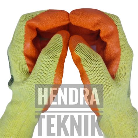 Jual Sarung Tangan Kerja Karet Tebal Kaos Tangan Latex Tebal Savety