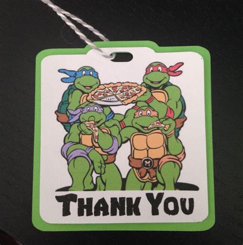 Ninja Turtle Party Favors ninja turtle Birthday by DoItAllDiva