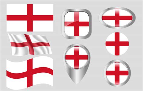 1600 St George Cross Illustrations Royalty Free Vector Graphics