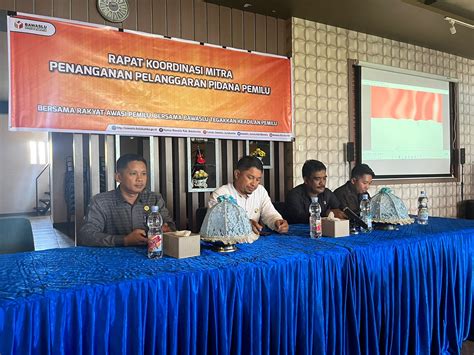 Bawaslu Perkuat Sinergitas Kelembagaan Awasi Pemilu 2024 RADAR SELATAN