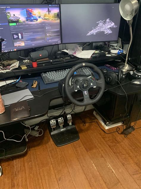 Got my wheel! ATS feels way better with it. : r/trucksim