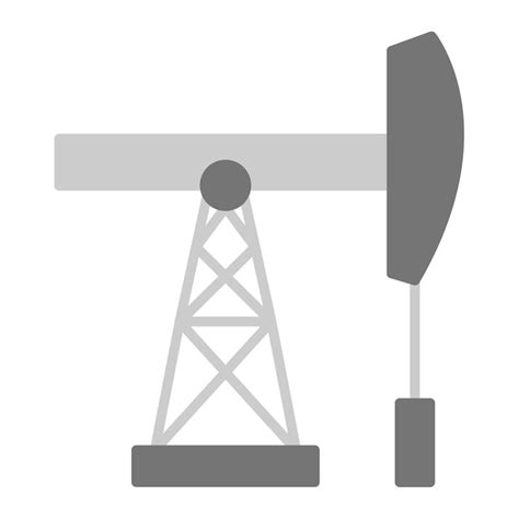 Imagen vectorial del icono de combustibles fósiles Puede utilizarse