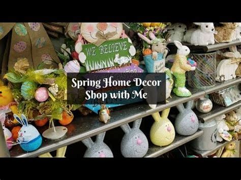 Spring Easter Decor Shop With Me Tablescape Christmas Tree Shops