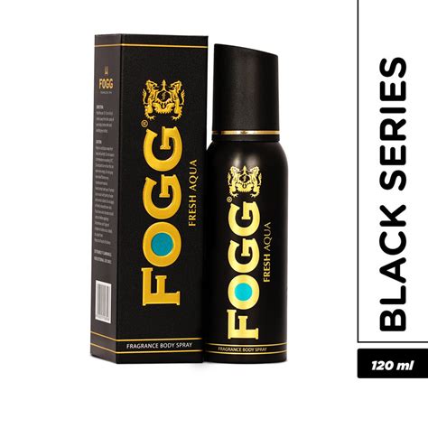 Fogg Black Men Body Spray Aqua