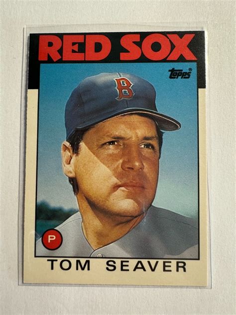 K136 812 1986 Topps Traded 101T Tom Seaver EBay