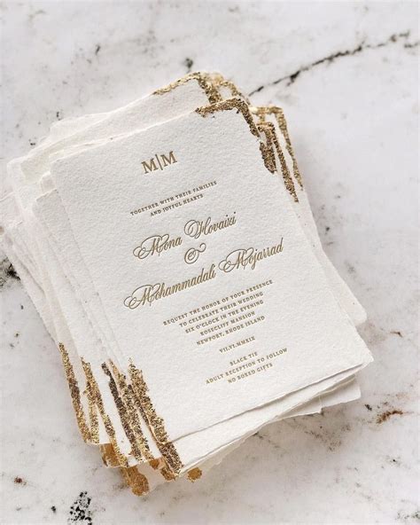 Ideas Tips For Your Diy Wedding Invitations Foil Wedding