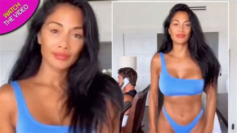 Nicole Scherzinger Puts On Steamy Display In Bikini Alongside Cheeky