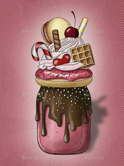 Pin By Marina Nascimento On Fundos De Tela Cute Food Drawings Food