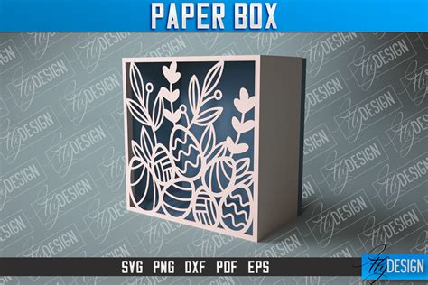 Paper Box Svg Paper Cut Svg Home Design By Fly Design Thehungryjpeg