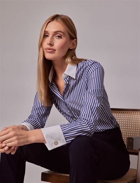 Women S Stripe Shirts Blouses Hawes Curtis