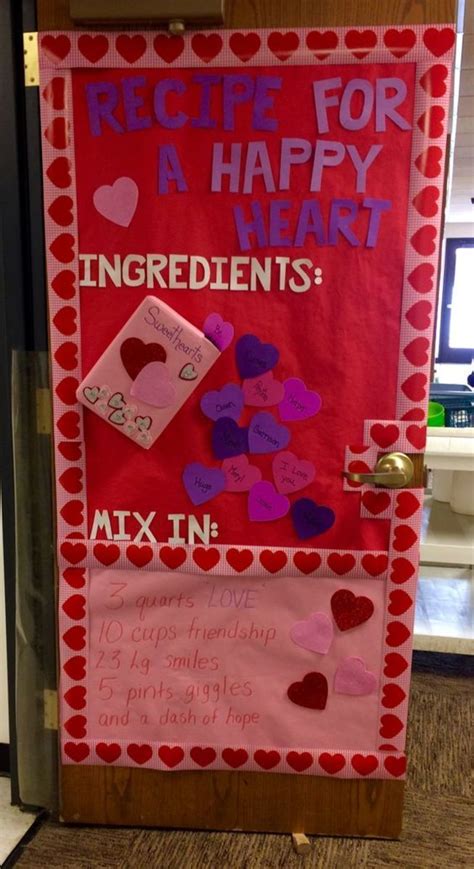 Adorably Cute Valentines Day Classroom Door Ideas Valentines