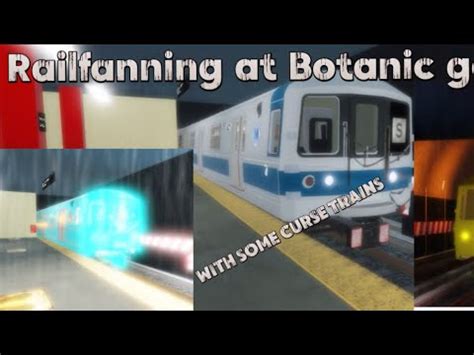 Railfanning At Botanic Garden R R R And R Youtube