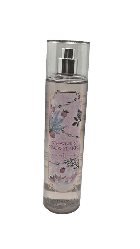 Bath Body Works STRAWBERRY SNOWFLAKES Fine Fragrance Mist Spray