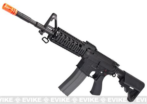 Evike Class I Custom Gandg Full Metal M4 Rasii Airsoft Aeg Rifle W Crane Stock Black Package