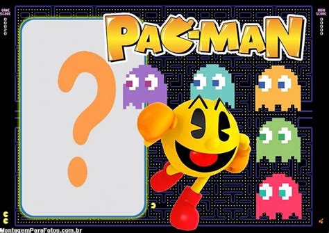 Pac Man Online Gratis - Pac Man Montar Grátis Online | Colagem de Foto