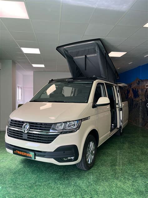 Vw T Buddy Caravelle Premium Cv Marfil Zaragoza Tinkervan