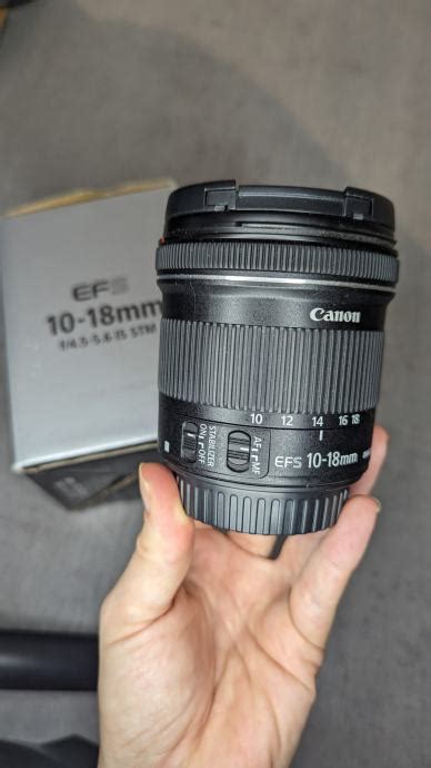 CANON OBJEKTIV EF S 10 18MM F 4 55 6 IS STM