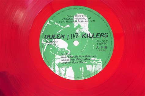 Yahoo オークション 国内盤 帯 プロモ QUEEN LIVE KILLERS ELEKTRA P