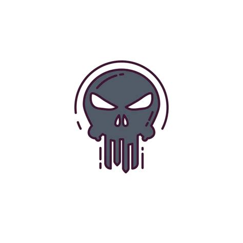 100,000 Punisher skull Vector Images | Depositphotos