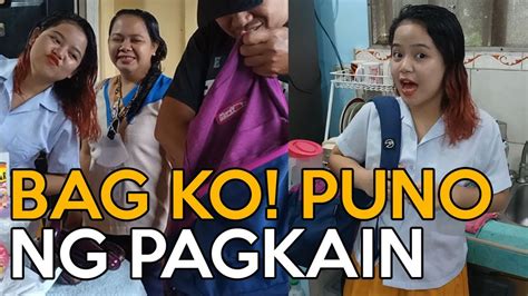 Lamongirl Unang Araw Ng Pasukan Puro Pagkain Ang Baon Youtube