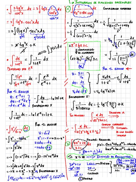 Solution Tecnicas De Integracion Studypool