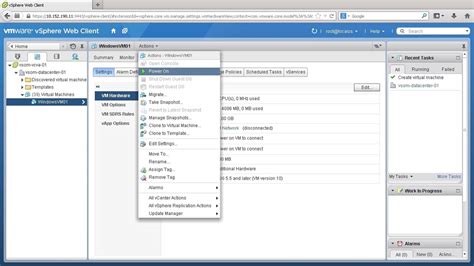 Virtual Machine Provisioning VMware