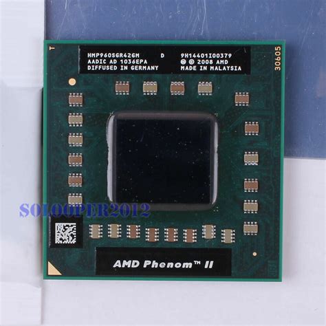 AMD Phenom II Quad Core P920 P960 N930 N950 N970 CPU Processor Socket