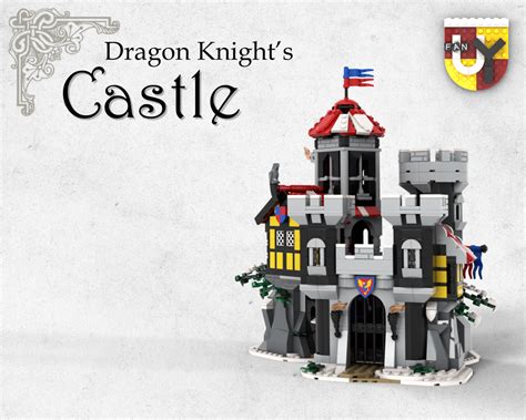 LEGO MOC Dragon Knights Castle by bricks_fan_uy | Rebrickable - Build ...