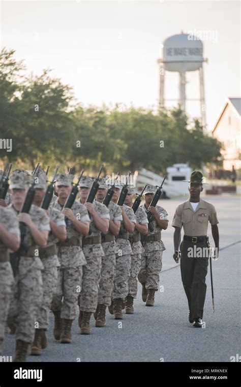 U S Marine Corps Drill Instructor Sgt Sterling Denson Platoon 1049 Alpha Company 1st