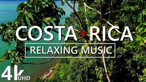 Relaxing Music Beautiful Nature Costa Rica 4k Ultra HD YouTube