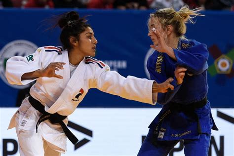 Paris 2024 cest dans un an en judo Émilie Andéol voit une pluie de