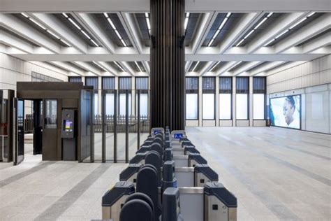 Bond Street Station London Elizabeth Line E Architect