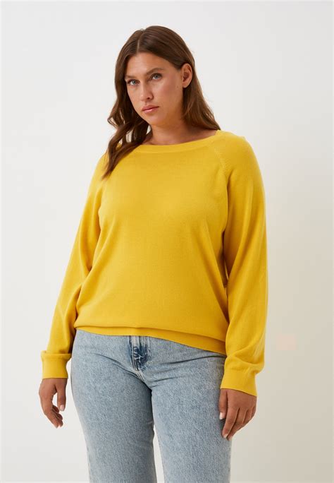Джемпер Norveg CashTouch Merino Wool, цвет: желтый, MP002XW17PZR ...