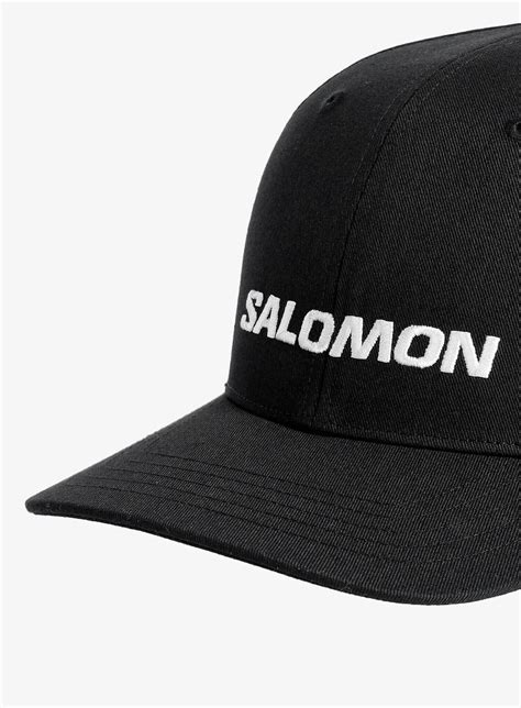 Mütze Salomon Logo Cap deep black