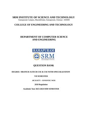 UNIT 4 Bio Unit 4 21CSS101J PROGRAMMING FOR PROBLEM SOLVING