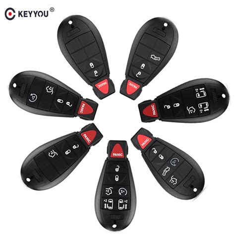 KEYYOU 3 4 5 6 7 Buttons For Chrysler Jeep Grand Cherokee 2008 2015