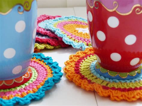 Patrons modèles gratuits des sous verres au crochet 7 Le blog de