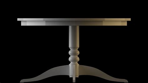 Table 3D Model $15 - .max .fbx .3ds .obj - Free3D