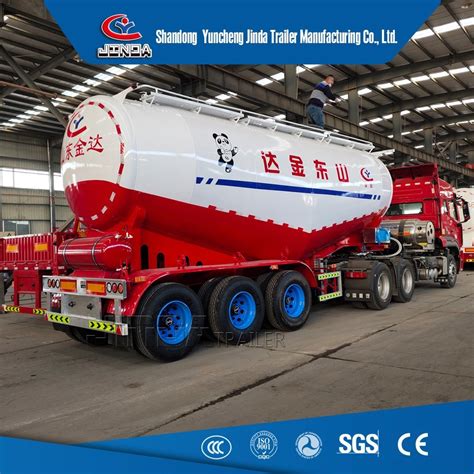 3 Axle 30ton 45ton 40cubic Meters Dry Bulk Cement Truck Tanker Semi