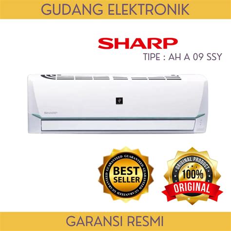 Jual Ac Sharp Pk Ah Ap Ssy Plasmacluster Pemasangan Gratis