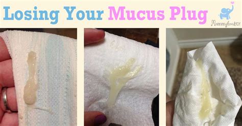 how to know when you lose your mucus plug