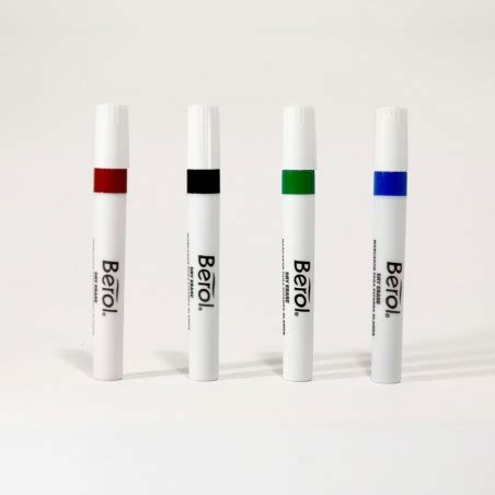 Berol Whiteboard Markers, Chisel point