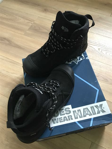 Buty Haix Black Eagle Safety 53 Mid Gore Tex Black 610022 Brzezówka