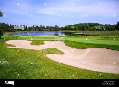 European Amateur Championship Second Round Farum Danmark June Stock