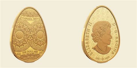 Canada’s mint releases 2023 pure gold pysanka coins - Ukrainian World ...