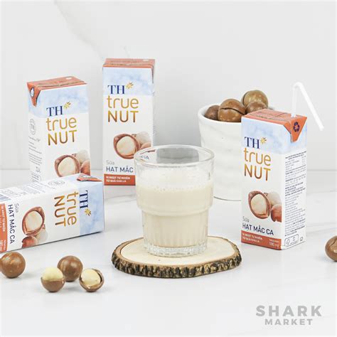 Sữa hạt macca TH True Nut 180 ML SHARK MARKET