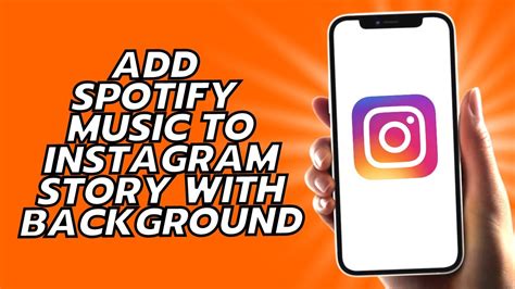 How To Add Spotify Music To Instagram Story With Background YouTube