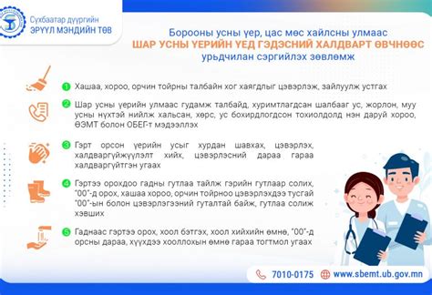 Шар усны үерийн үед гэдэсний халдварт өвчнөөс урьдчилан сэргийлэх