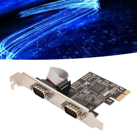 Soxii Pcie Rs Serial Adapter Card Pci Express X Kbps To Dual